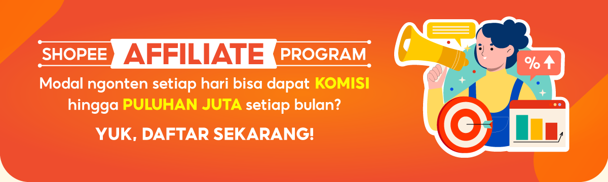 Cara Menjadi Shopee Affiliate