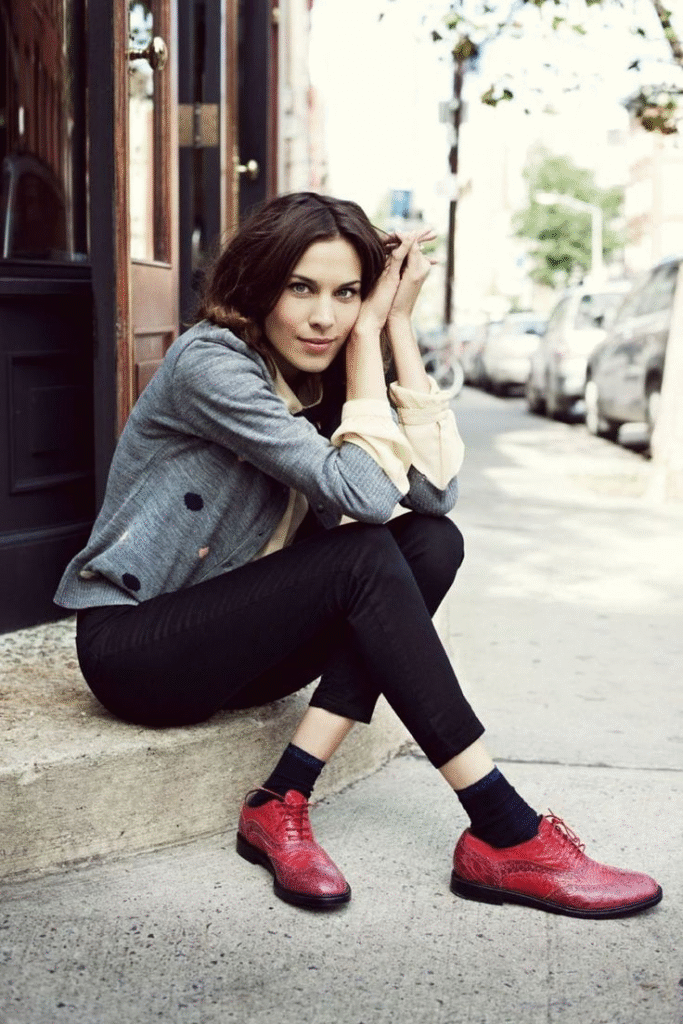 oxford shoes alexa chung sepatu populer 2014