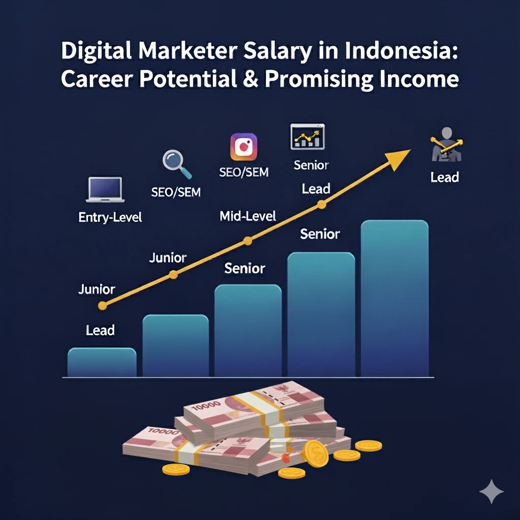 Gaji Digital Marketer di Indonesia, Potensi Karir dan Penghasilan