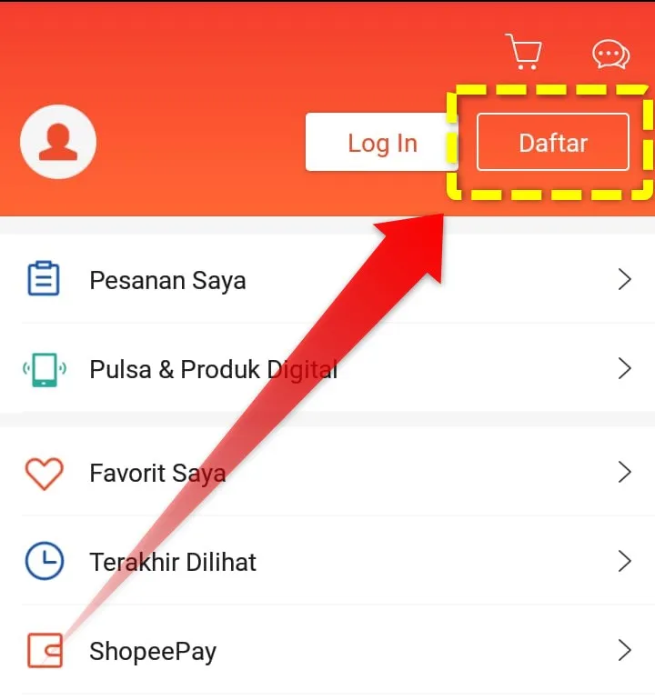 daftar akun jualan di shopee
