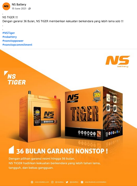 Contoh Penerapan Kata Garansi